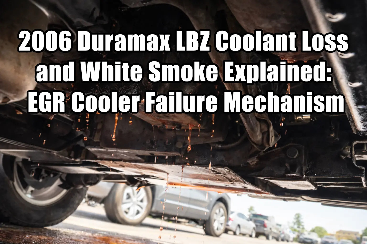 2006 Duramax LBZ Coolant Loss and White Smoke Explained: EGR Cooler Failure Mechanism