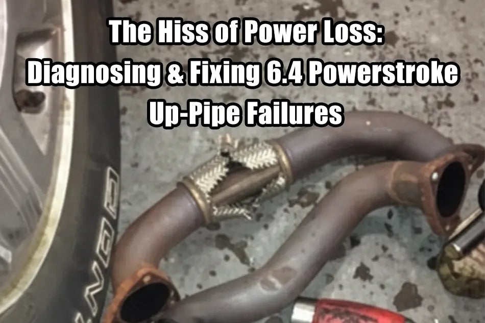 The Hiss of Power Loss: Diagnosing & Fixing 6.4 Powerstroke Up-Pipe Failures