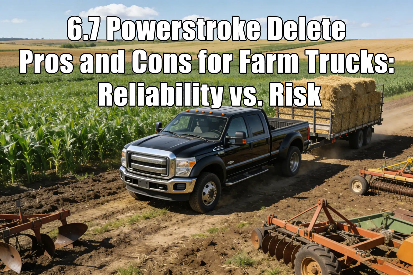 6.7 Powerstroke Delete Pros and Cons for Farm Trucks: Reliability vs. Risk