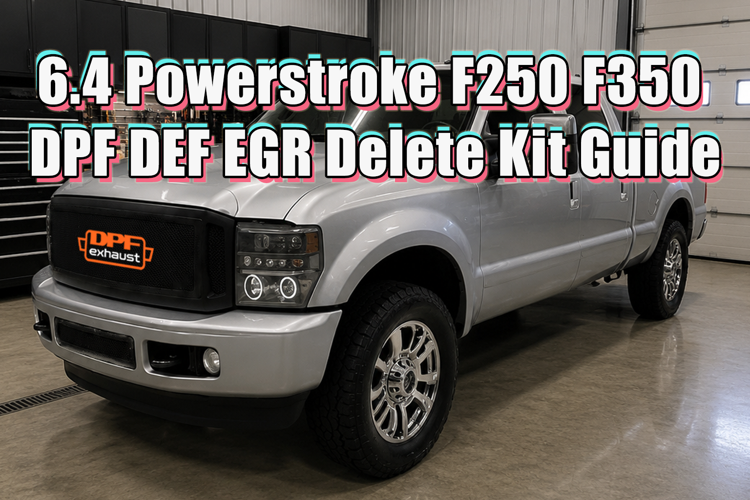 6.4 Powerstroke F250 F350 DPF DEF EGR Delete Kit Guide