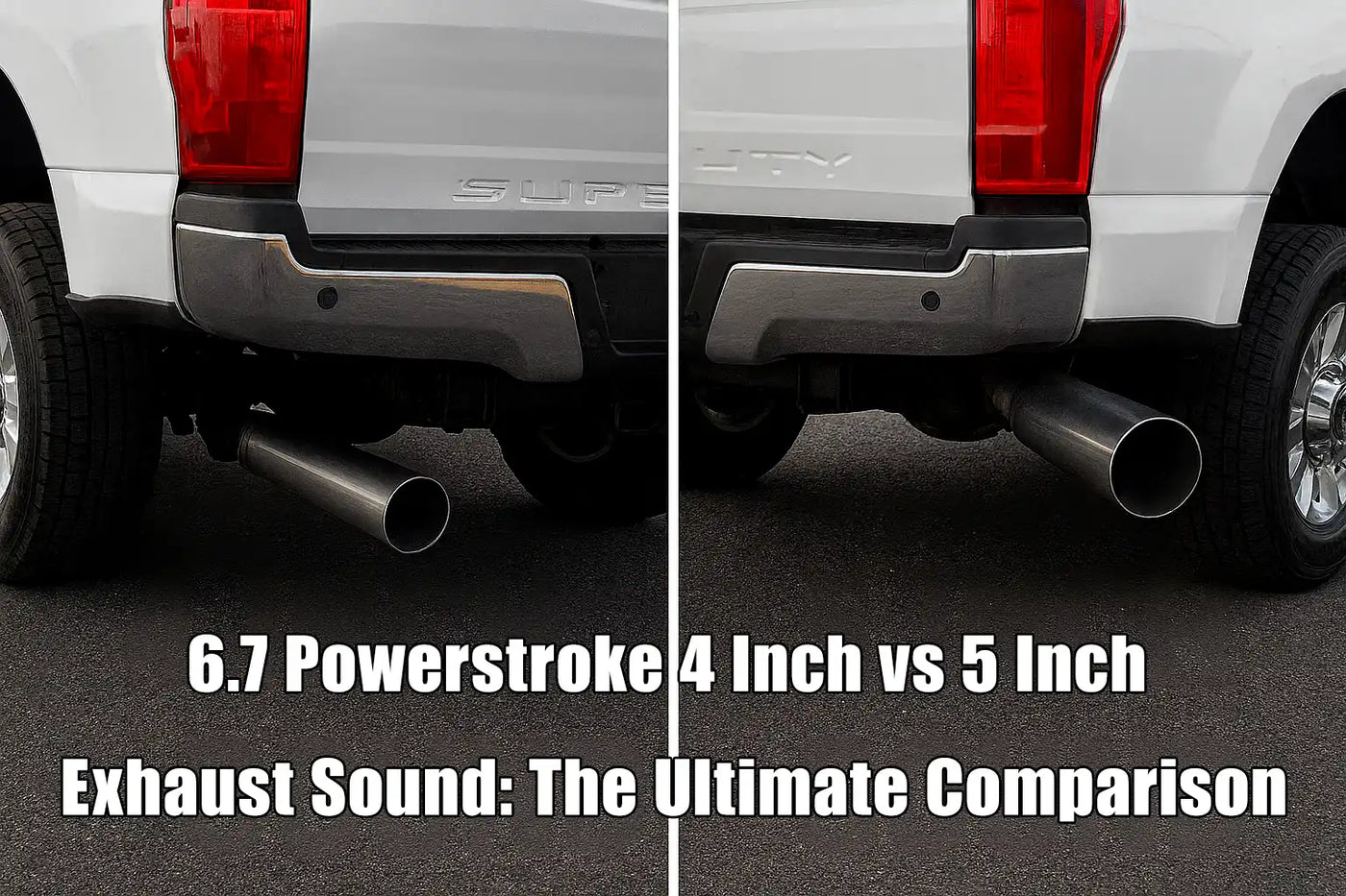 6.7 Powerstroke 4 Inch vs 5 Inch Exhaust Sound: The Ultimate Comparison (Drone, Tone, and Performance Myth Busted)