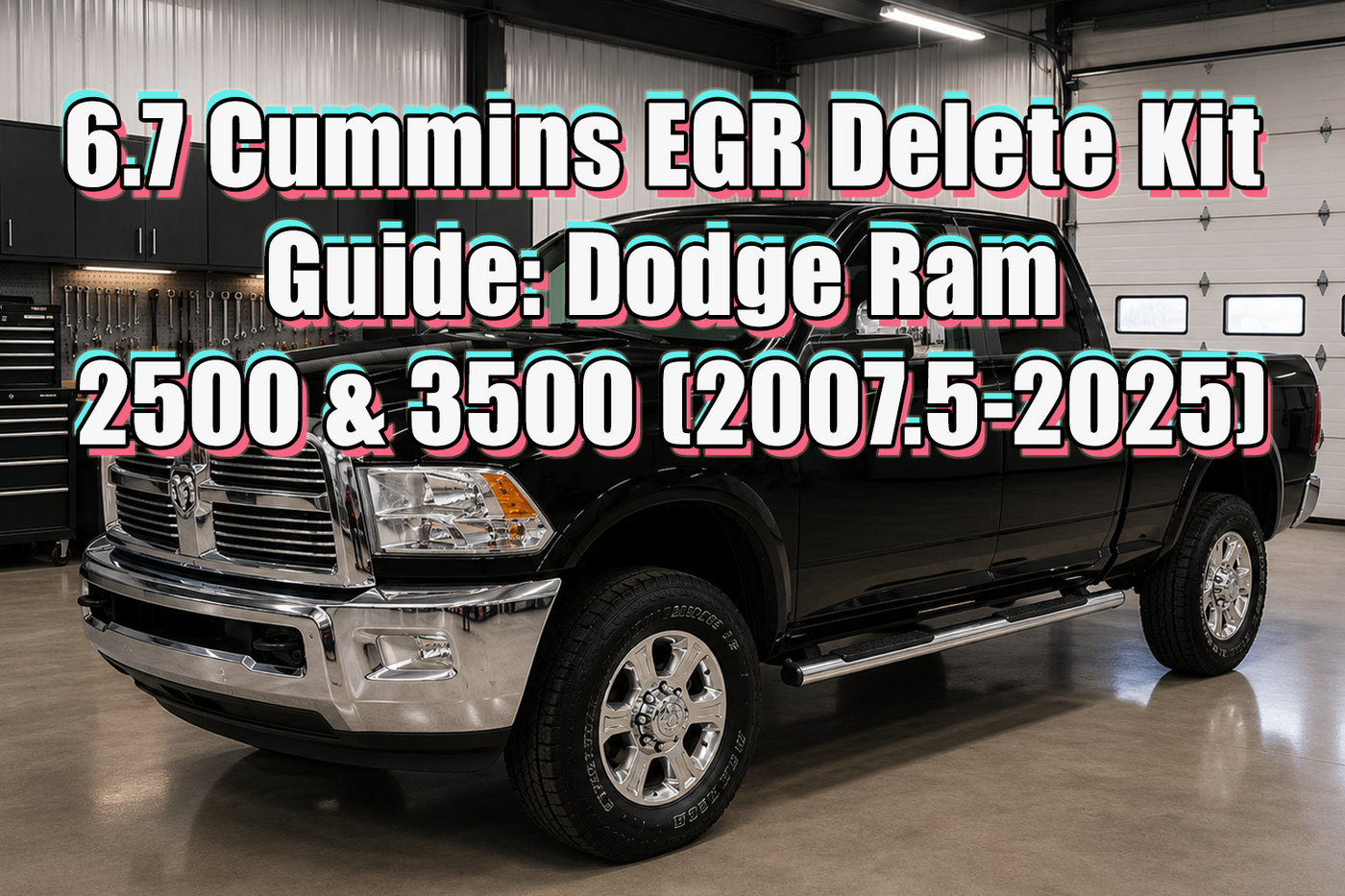 6.7 Cummins EGR Delete Kit Guide: Dodge Ram 2500 & 3500 (2007.5-2025)