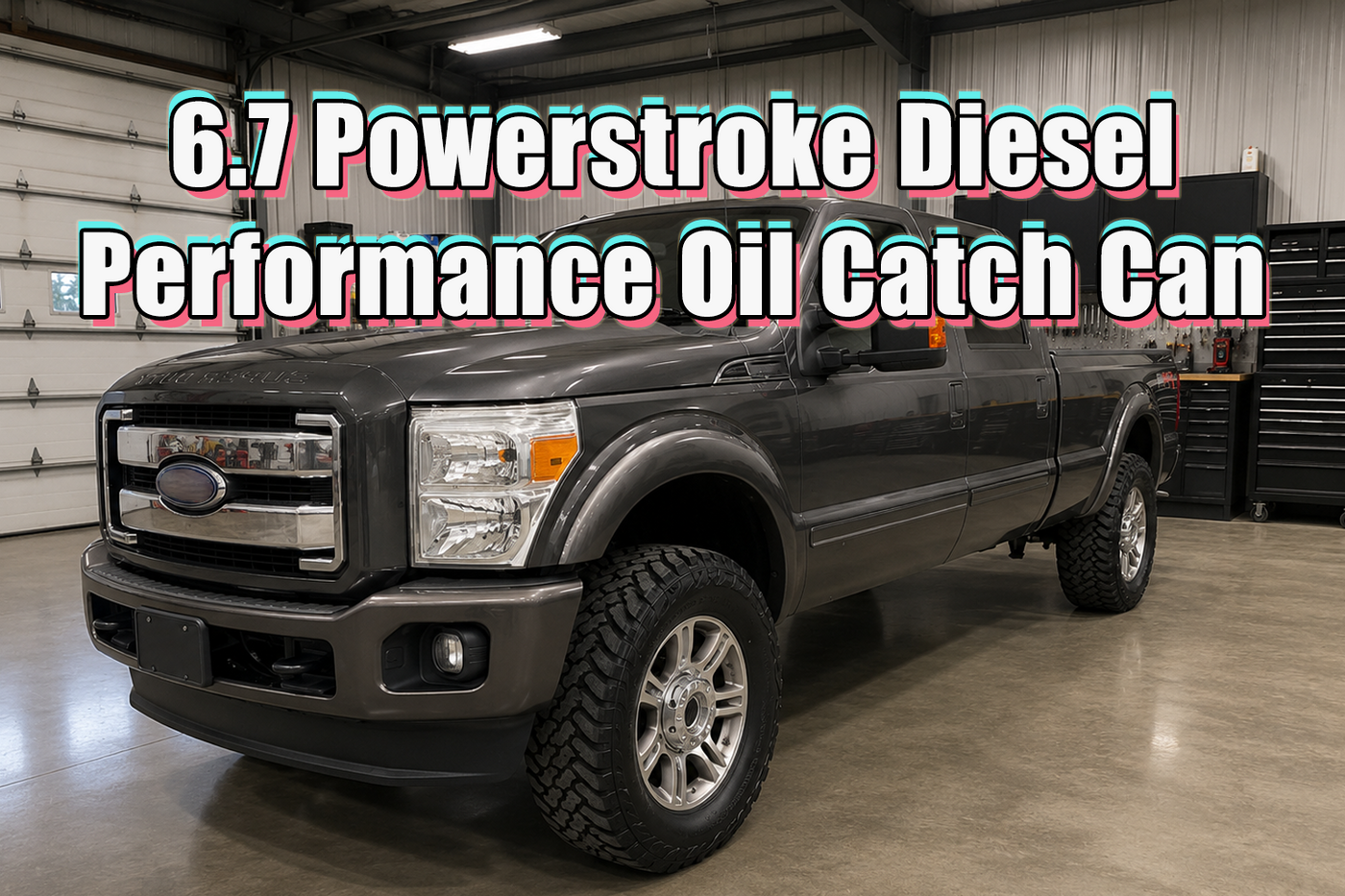 6.7 Powerstroke Diesel Performance Oil Catch Can Kits