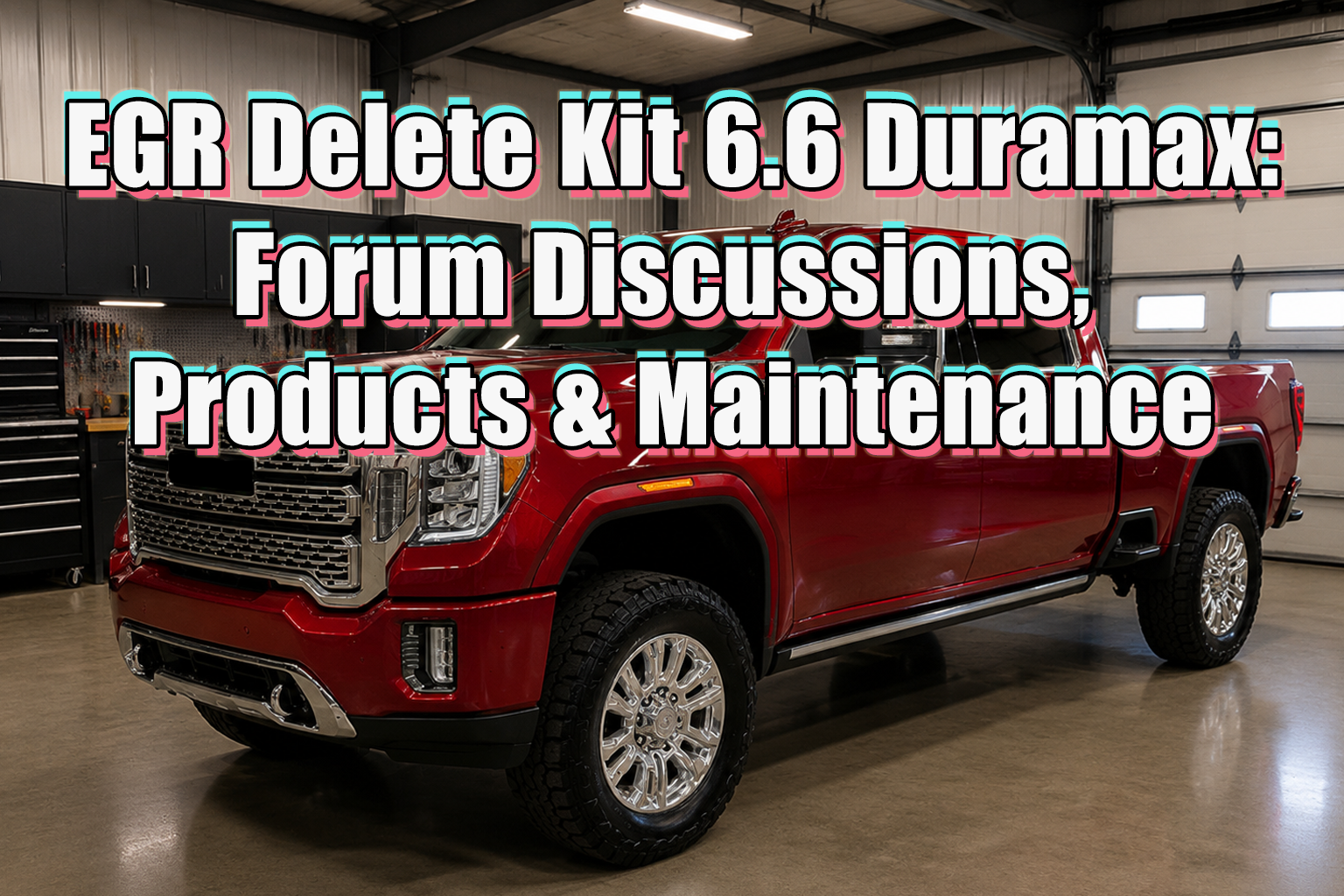 EGR Delete Kit 6.6 Duramax: Forum Talks, Products & Maintenance