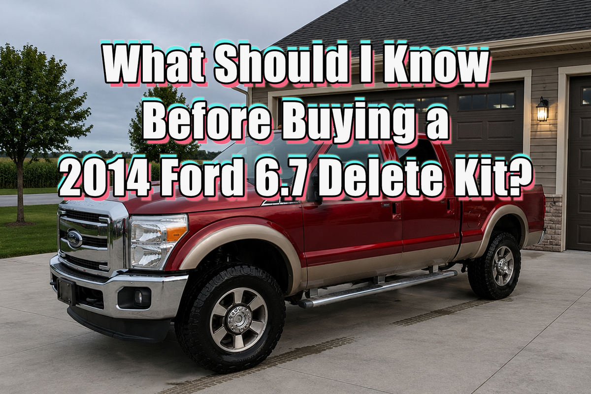 What Should I Know Before Buying a 2014 Ford 6.7 Delete Kit?