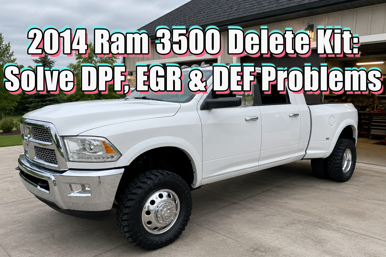 2014 Ram 3500 Delete Kit: DPF, EGR & DEF Problems Solved