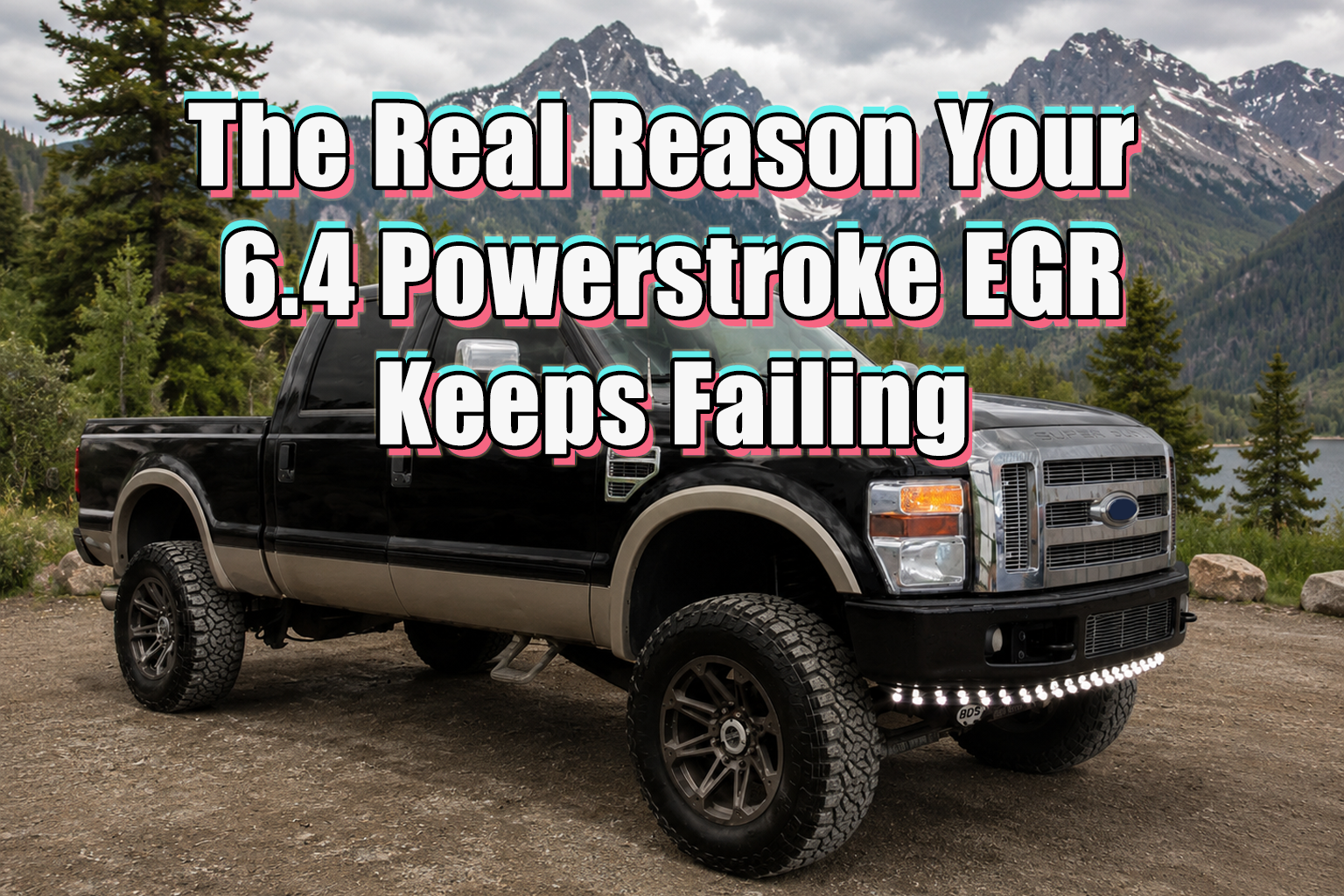 The Real Reason Your 6.4 Powerstroke EGR Keeps Failing — And How a Delete Kit Fixes It for Good