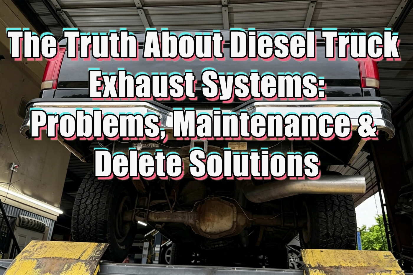 Diesel Truck Exhaust Systems: Top Problems, Fixes & Delete Kit Solutions