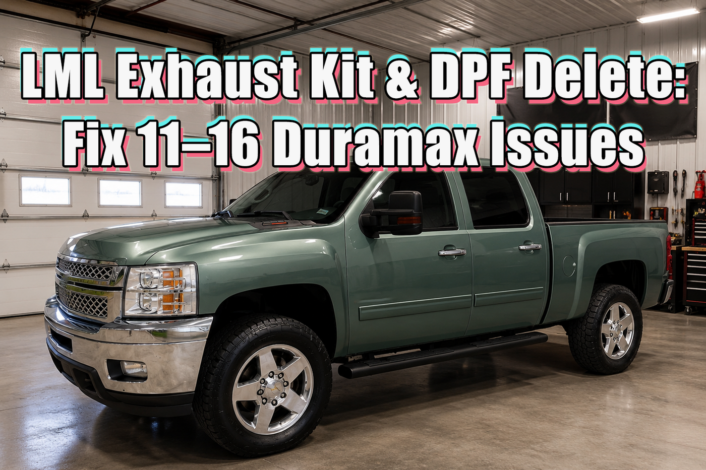 LML Exhaust Kit & LML DPF Delete Kit: Fix Your 2011–2016 Duramax Exhaust Problems