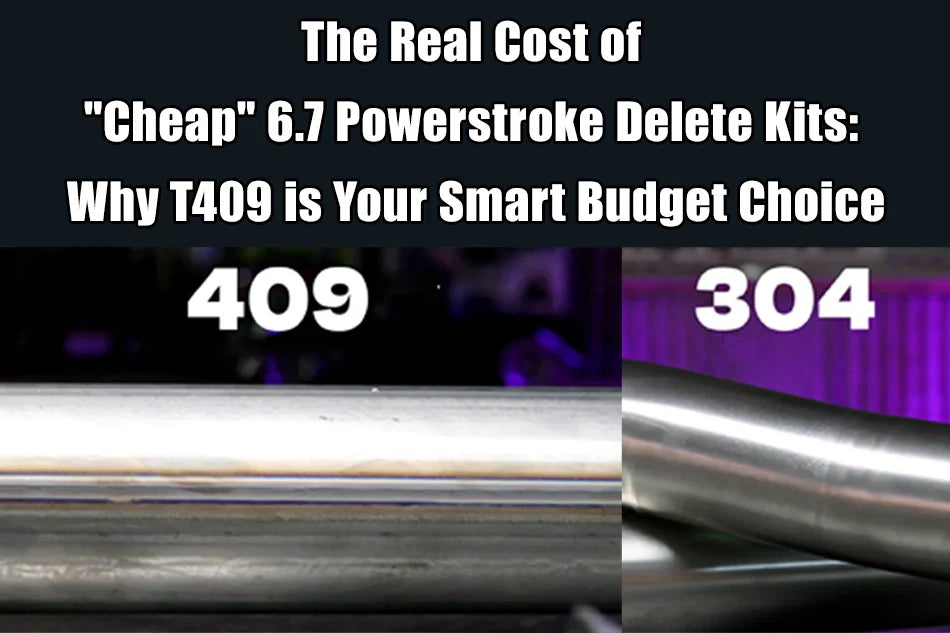The Real Cost of "Cheap" 6.7 Powerstroke Delete Kits: Why T409 is Your Smart Budget Choice