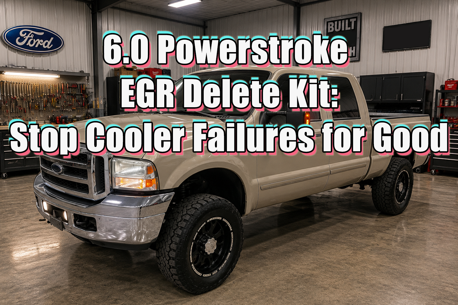 6.0 Powerstroke EGR Delete Kit: Fix Cooler Failures Before They Cost You a Head Gasket