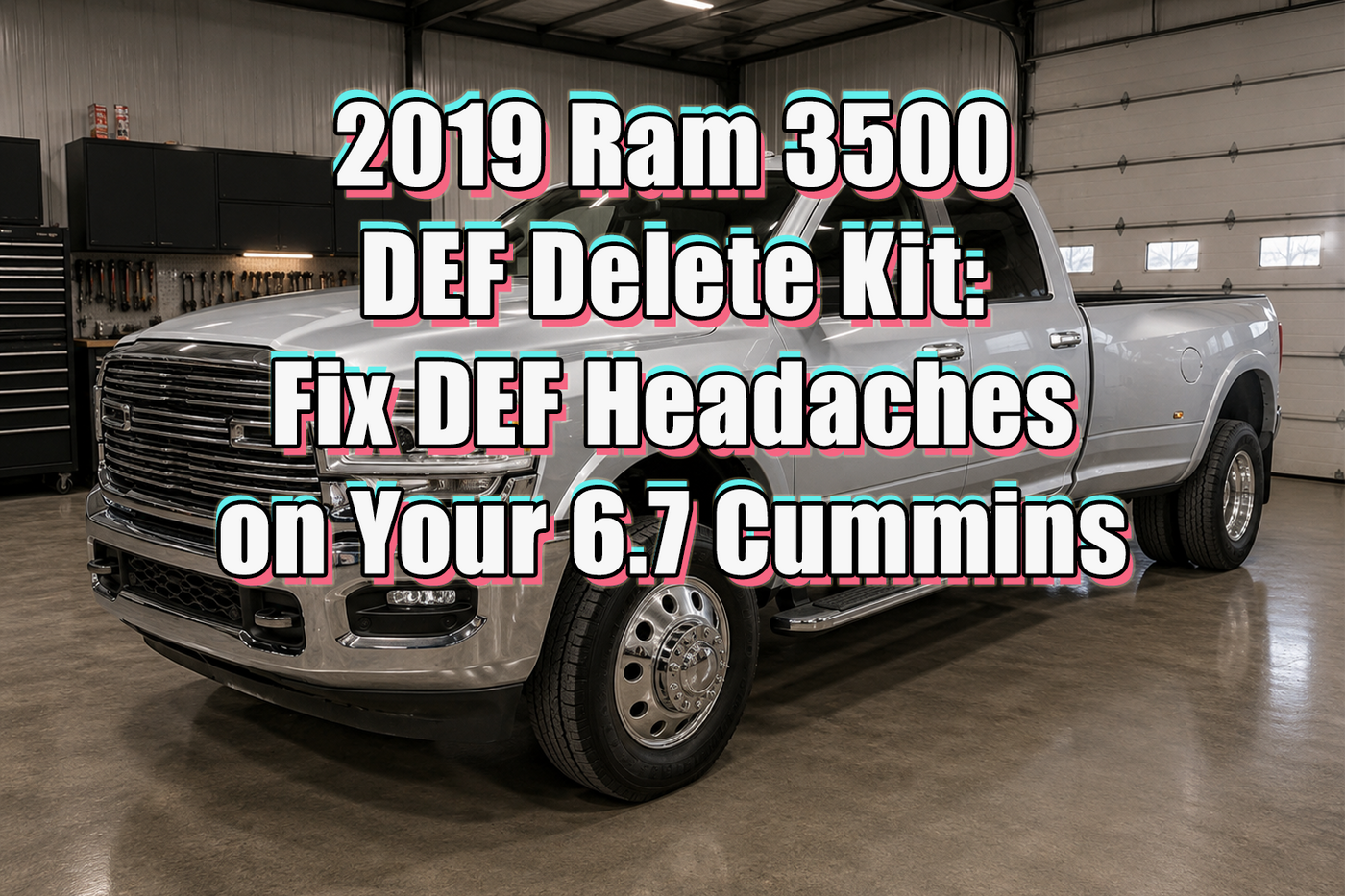 2019 Ram 3500 DEF Delete Kit: Fix DEF Headaches on Your 6.7 Cummins