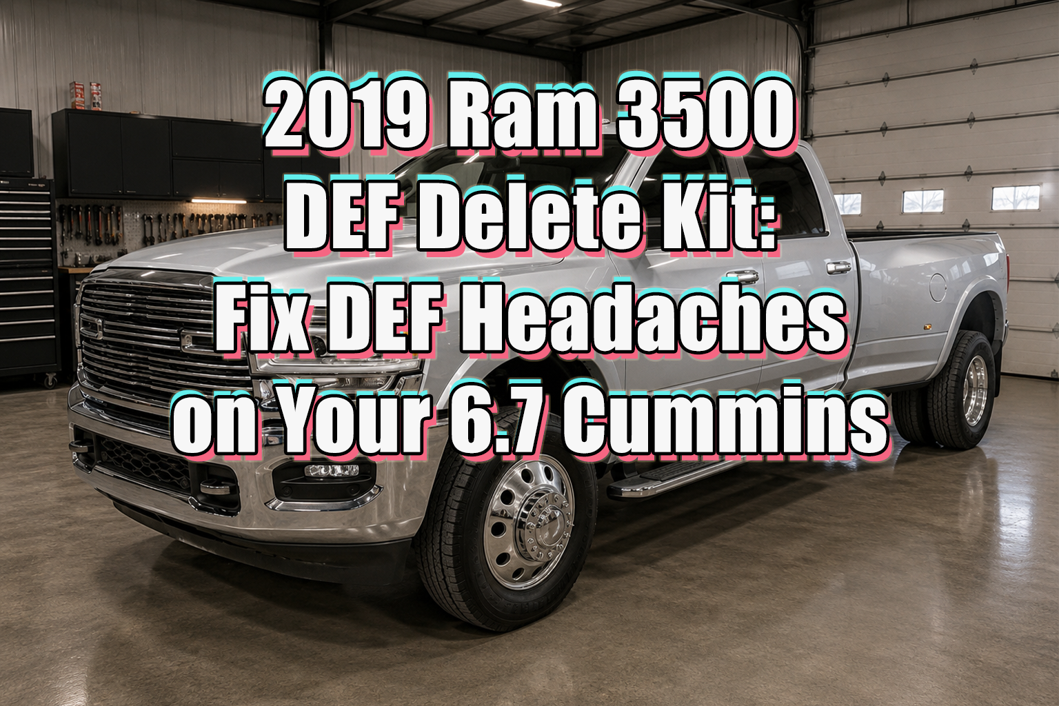 2019 Ram 3500 DEF Delete Kit: Fix DEF Headaches on Your 6.7 Cummins