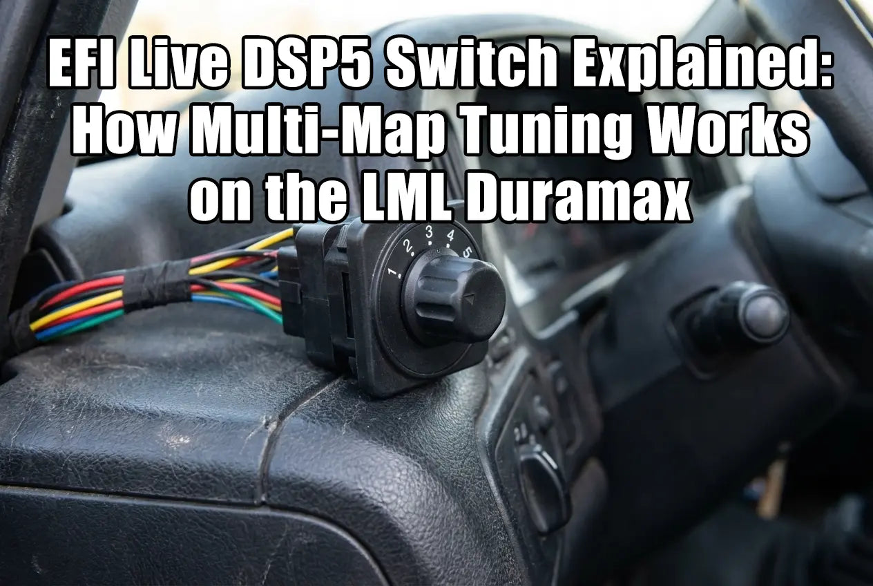 EFI Live DSP5 Switch Explained: How Multi-Map Tuning Works on the LML Duramax