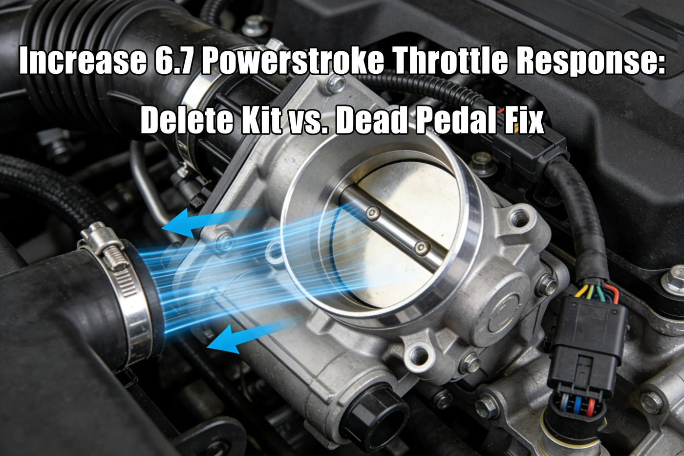 Increase 6.7 Powerstroke Throttle Response: Delete Kit vs. Dead Pedal Fix