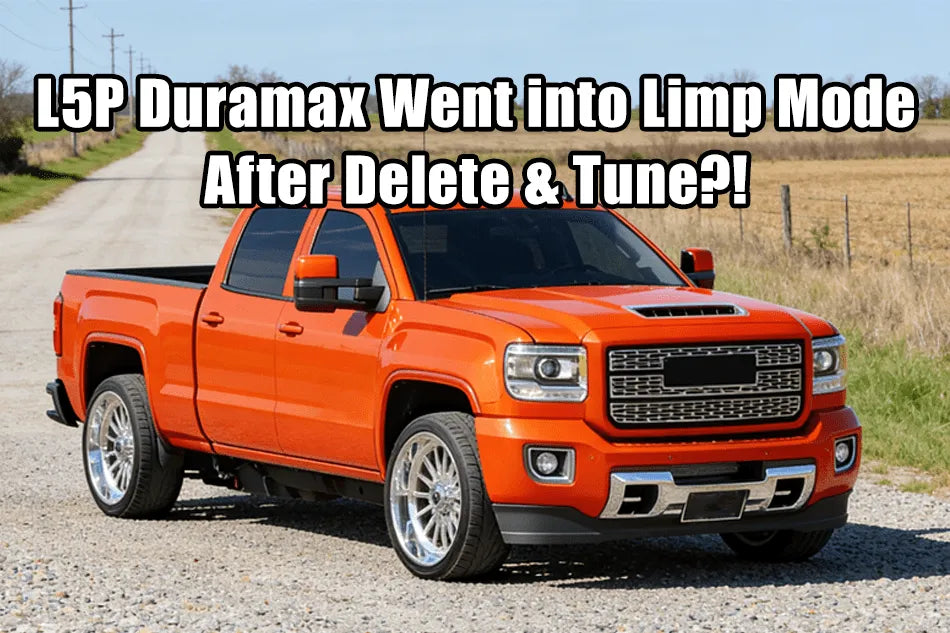 Why My L5P Duramax Went into Limp Mode After Delete & Tune?!