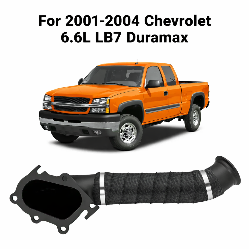 2001-2004 Chevrolet 6.6L LB7 Duramax truck fitment with 3 inch downpipe