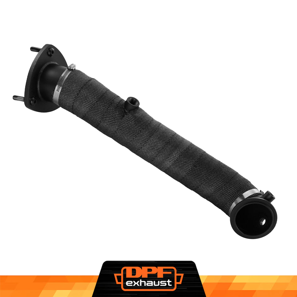 Upgraded 3" 304 Stainless Downpipe Exhaust for 2015.5-2016 LML 6.6L Duramax Diesel