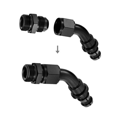 2008-2010 6.4L Powerstroke CCV PCV ReRoute Delete Kit Diesel Ford F250 F350 F450 F550-5