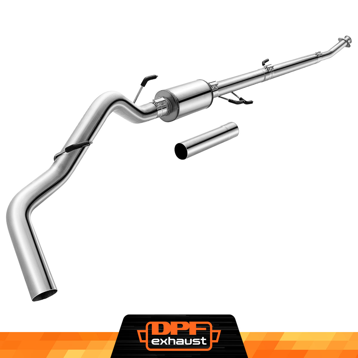 3.5''/4" 2018-2020 3.0 Powerstroke DPF Delete Race Pipe | Ford F-150-3