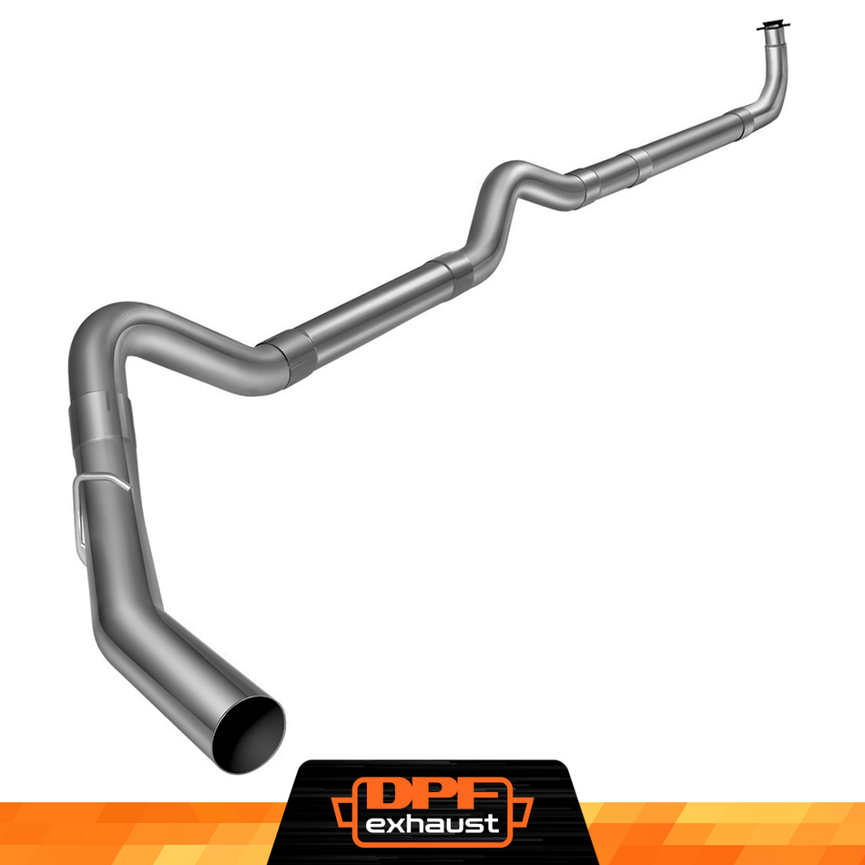 4''/5'' Downpipe-Back Exhaust for 2006-2007 LBZ 6.6 Duramax