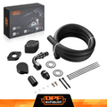 CCV Reroute Kit for 2011-2025 6.7L Powerstroke Ford F250 F350 F450 w/ Internal & External Catch Can Kit, 360 Degree Rotatable Elbow Design