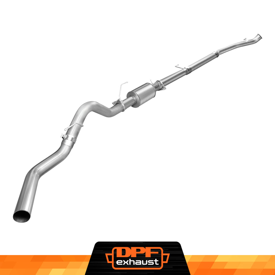 4''/5'' Turbo Back Exhaust 2007-2009 6.7 Cummins Dodge Ram 2500/3500 DPF Delete Pipe