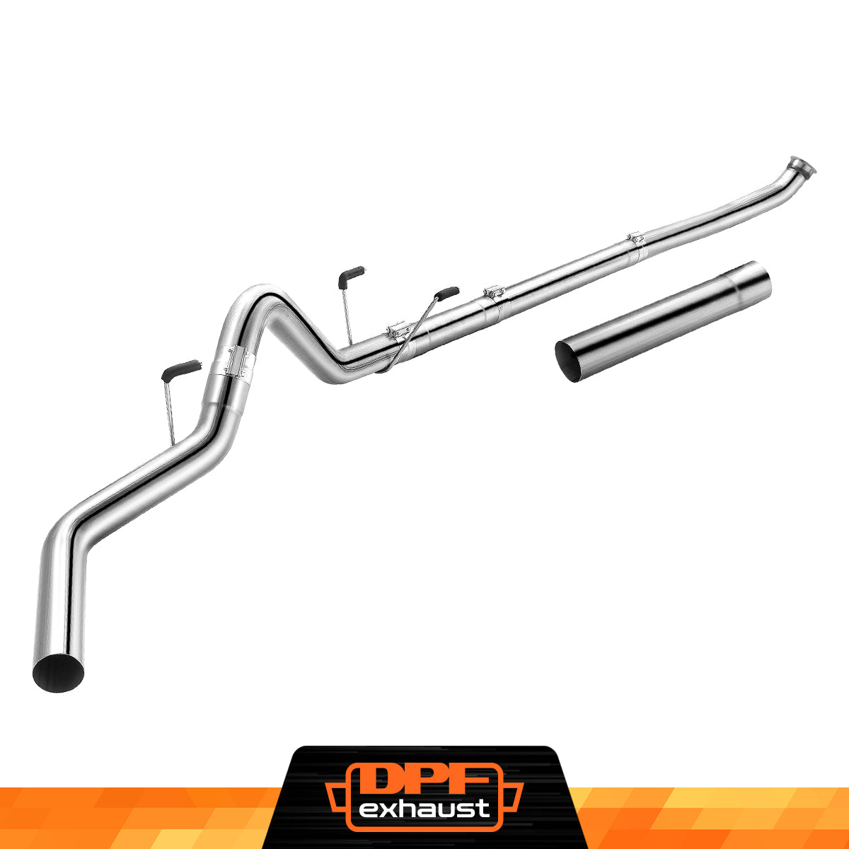 4 inch 5 inch Turbo-Back Exhaust for 2004.5-2007 5.9L Cummins Dodge Ram 2500 3500