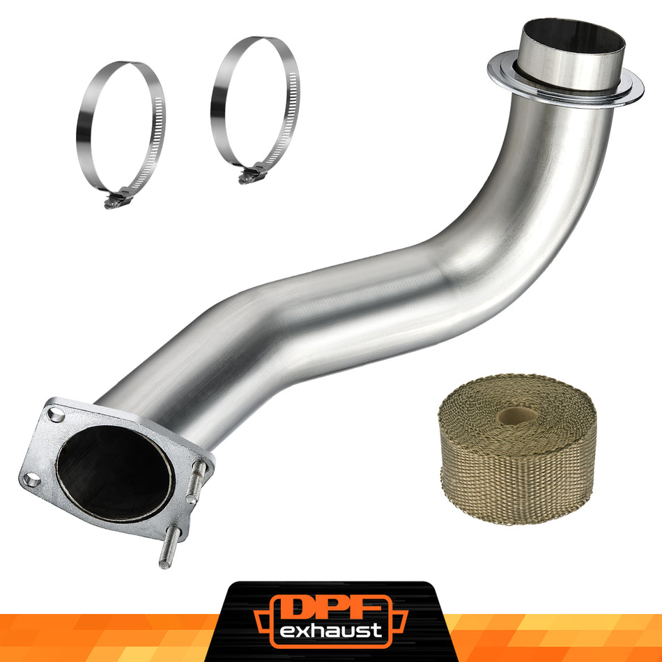 3''/3.5'' Downpipe For 2004.5+ L5P LML LLY LBZ LMM 6.6L Duramax Diesel