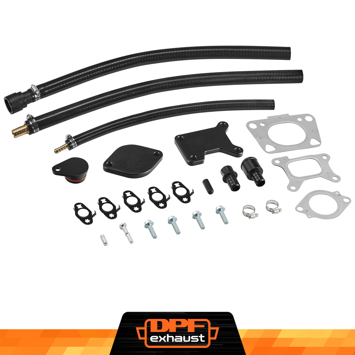 EGR Valve Cooler Delete Kit For  L5P 2017+ 6.6L Duramax-1