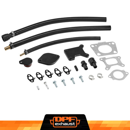EGR Valve Cooler Delete Kit For  L5P 2017+ 6.6L Duramax-1