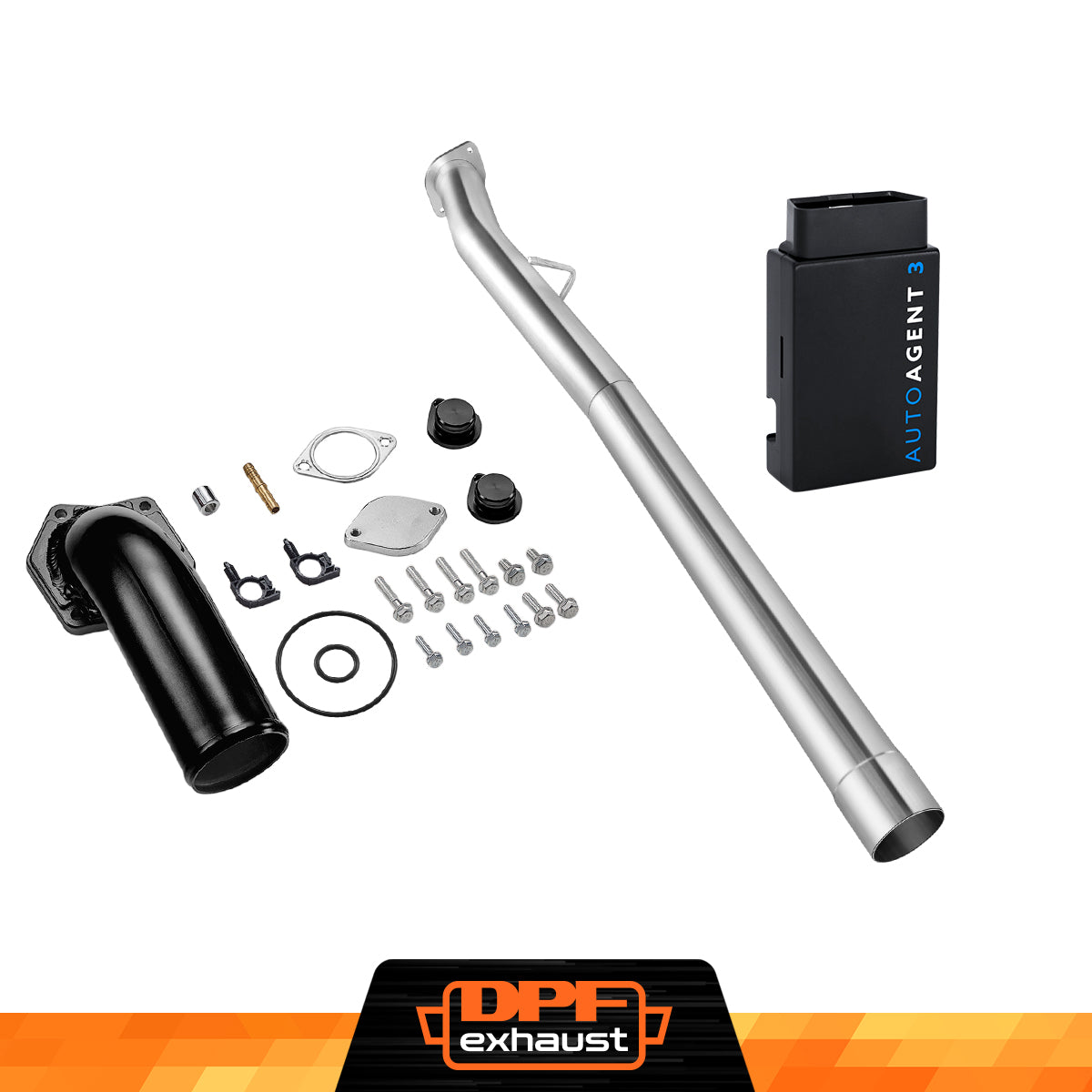 DPF DEF EGR All-in-One Delete Kit with EZ Lynk Tuner for 2008-2010 Ford 6.4L Powerstroke - DPFexhaust.com