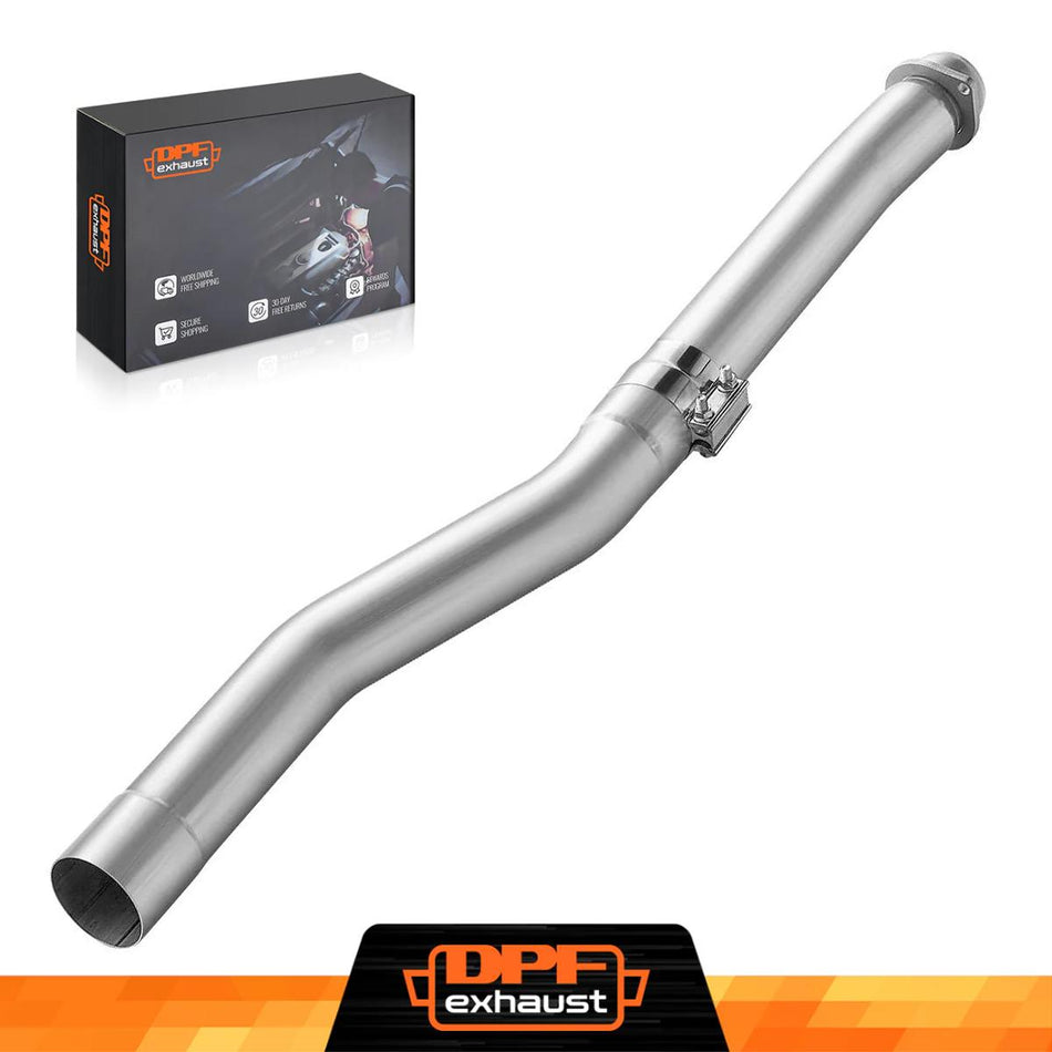 4" DPF Delete Pipe Exhaust System w/Muffler 2003-2007 Ford 6.0L Powerstroke F250/F350/F450
