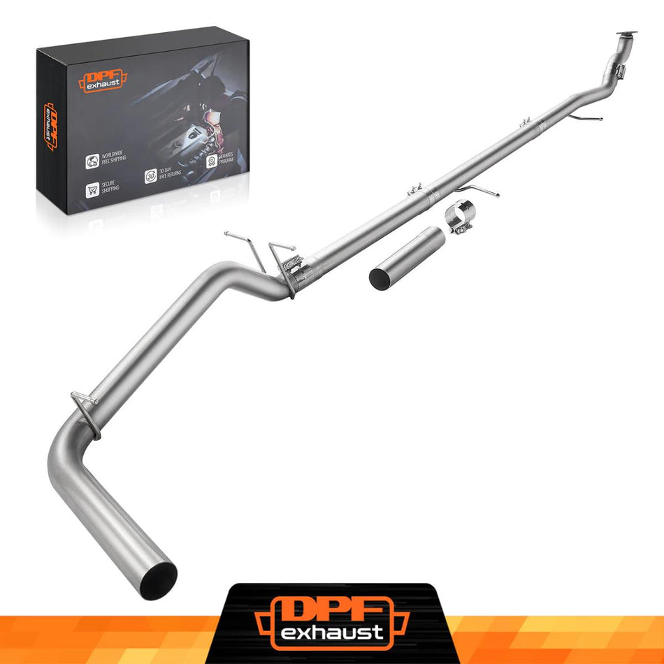 3" Turbo Back Exhaust 2016-2019 LWN 2.8L Duramax GM/Chevy Canyon/Colorado DPF Delete Pipe
