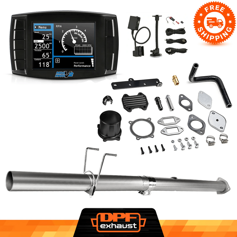 DPF/DEF/EGR Delete 2013-2018 Dodge Ram 2500/3500 6.7L Cummins All-in-One Delete Kit